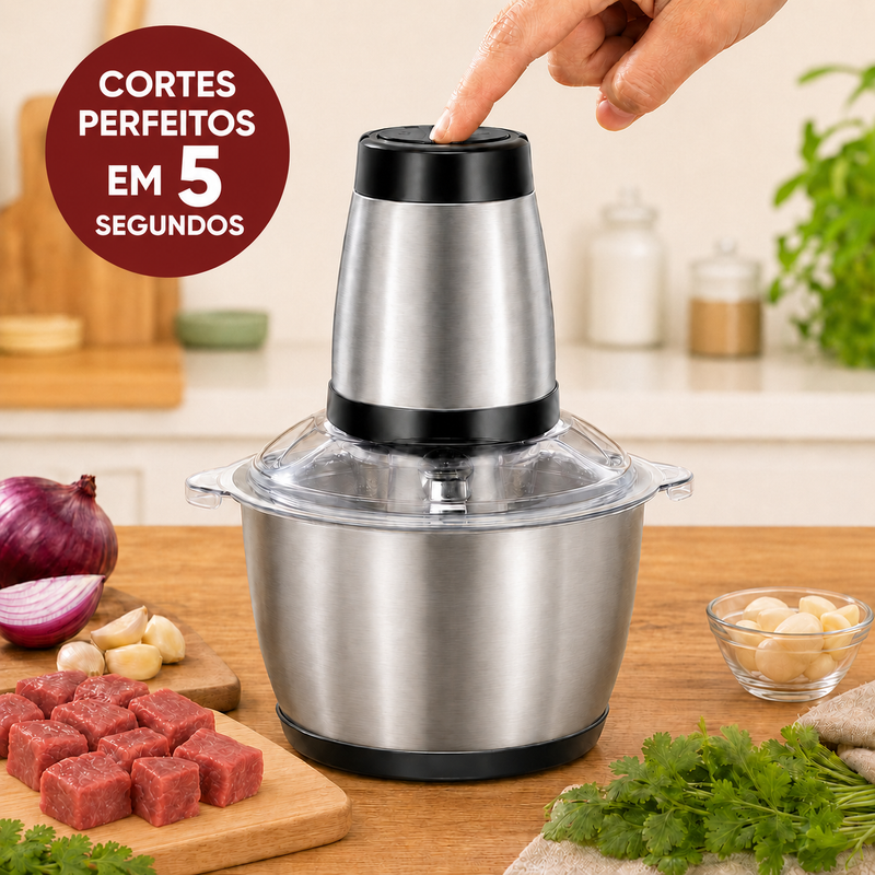 Moedor Picador em Aço Inox 3L -  TRITURAMAX®